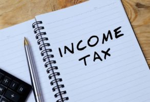 book with income tax writing